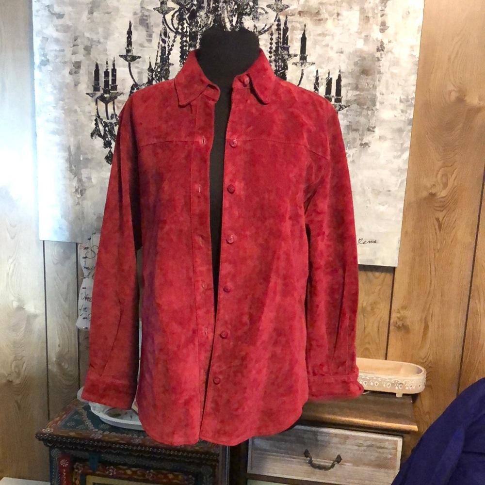 Beautiful Leather Women’s Jacket by Charter Club